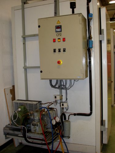 Installation chambre froide