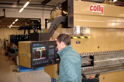 R�glage presse plieuse